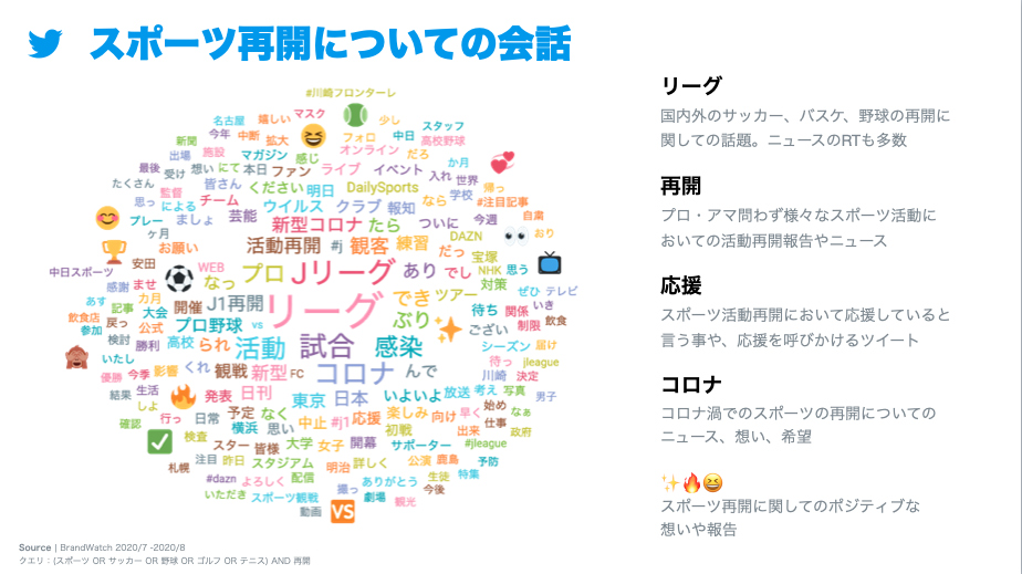 Twitter マーケティング リサーチ結果