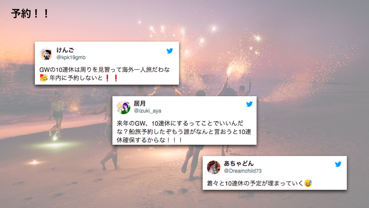 Twitter Moment Insight Golden Week