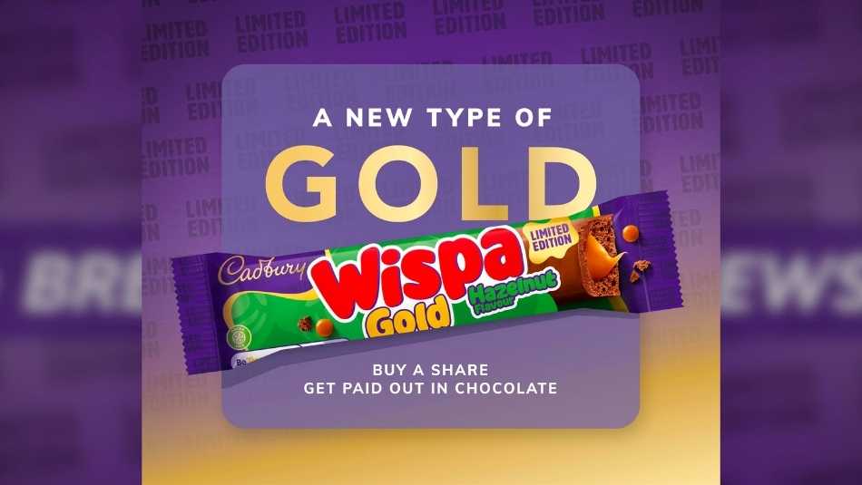 Cadbury Wispa Gold Bar 48g