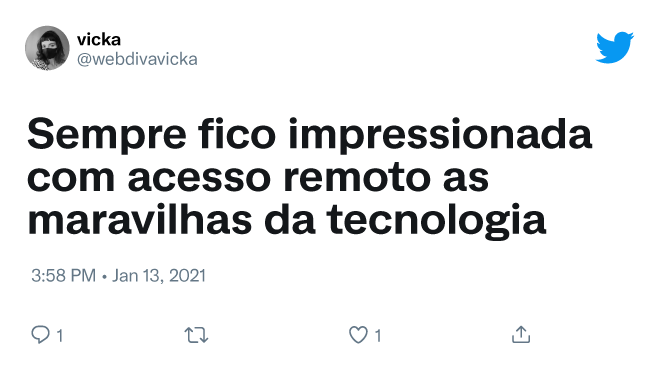 Tweets de @Musolek sobre fazer pausas para si mesmo ao trabalhar em casa