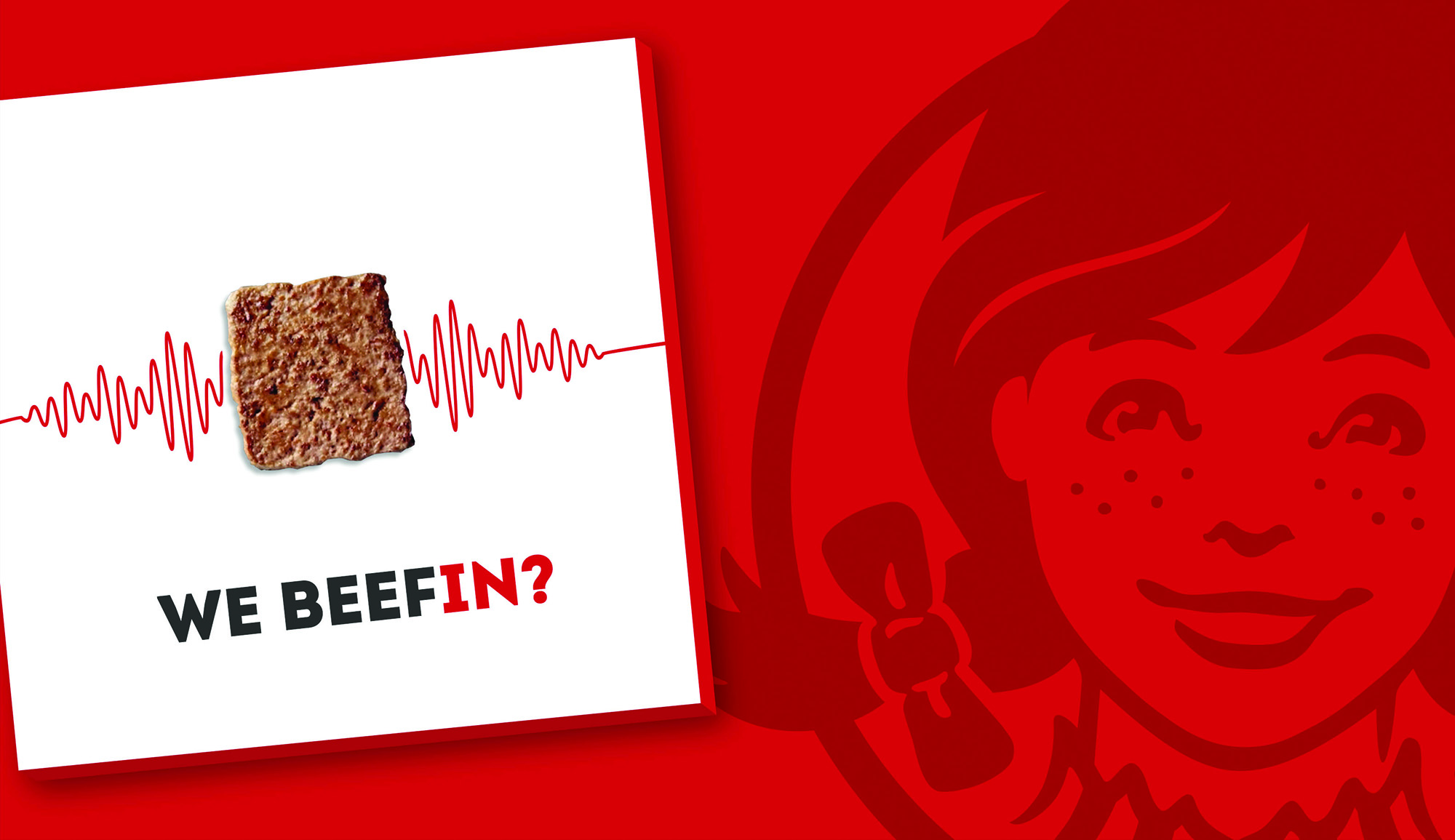Wendys ad to take on Burger King Ad from Wendy's in response to Burger King