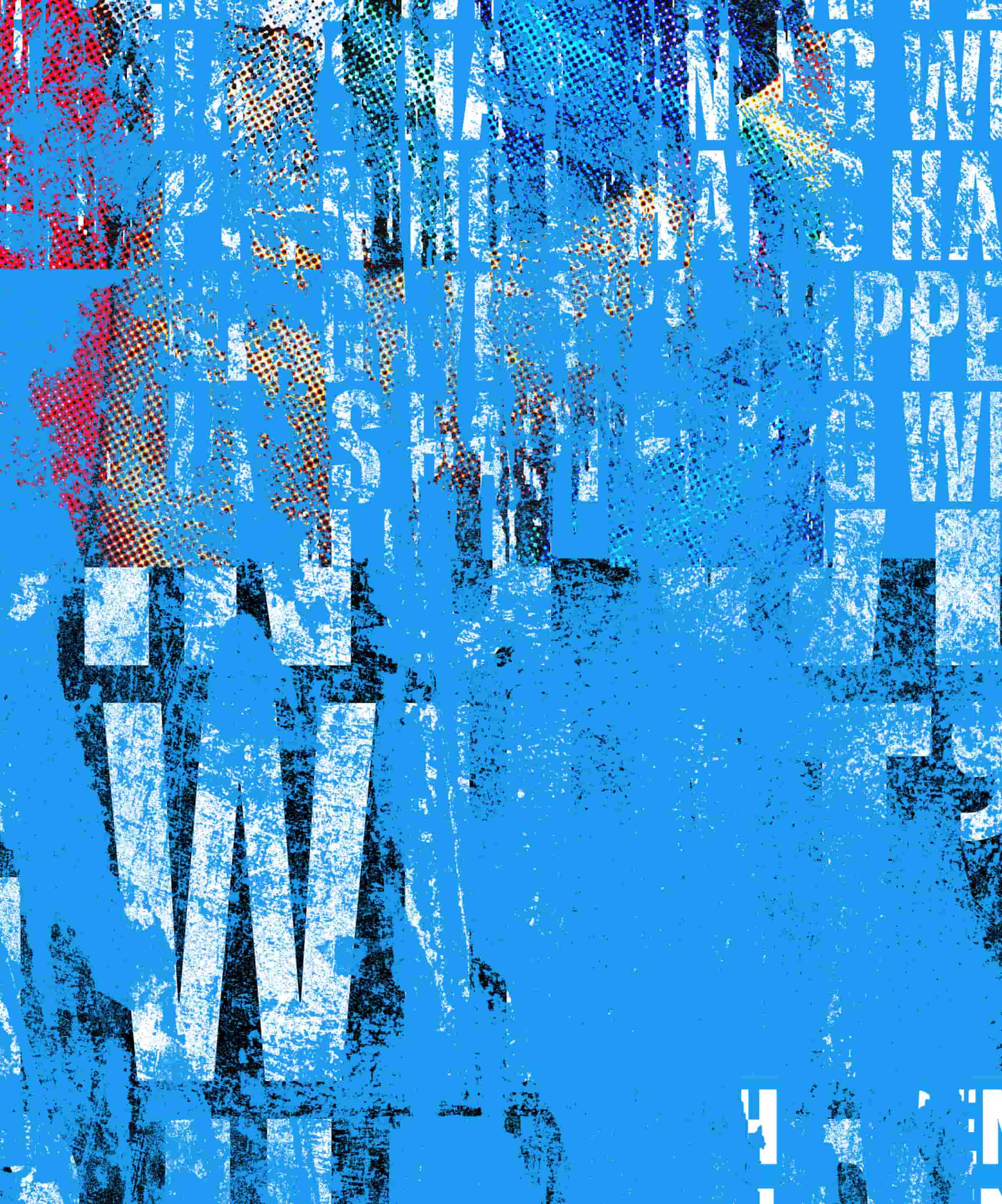 Pájaro de Twitter sobre un fondo colorido con texturas